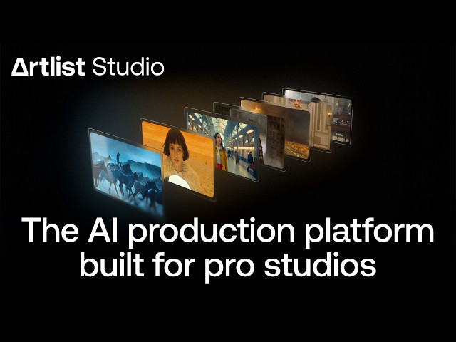 Artlist Studio: первая настоящая платформа для производства контента с использованием искусственн...