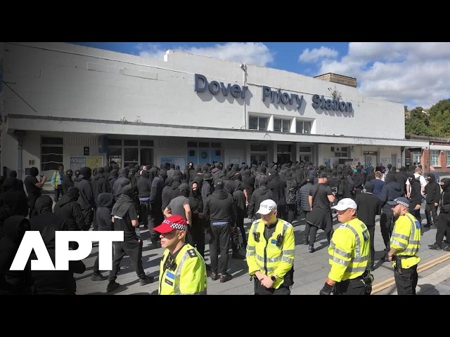 WATCH | UK’s Dover Gripped by ‘Stop the Boats’ Protest as Roads Grind to a Halt | APT