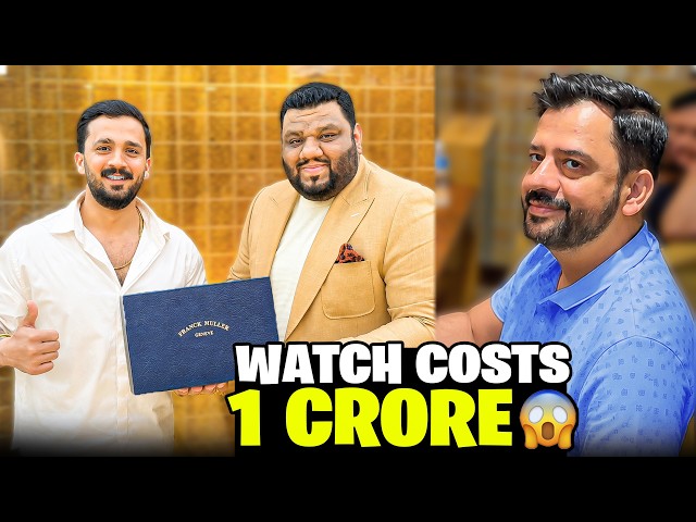 Finally Dubai Gifts unboxing ho gai😍Gifted myself 1 crore ki watch😱
