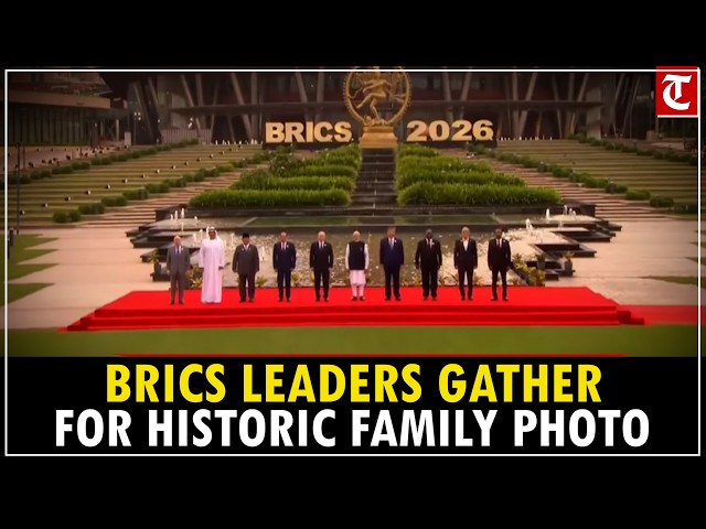 BRICS Summit LIVE: Putin, Xi Jinping, PM Modi and World Leaders Gather for Family Photo