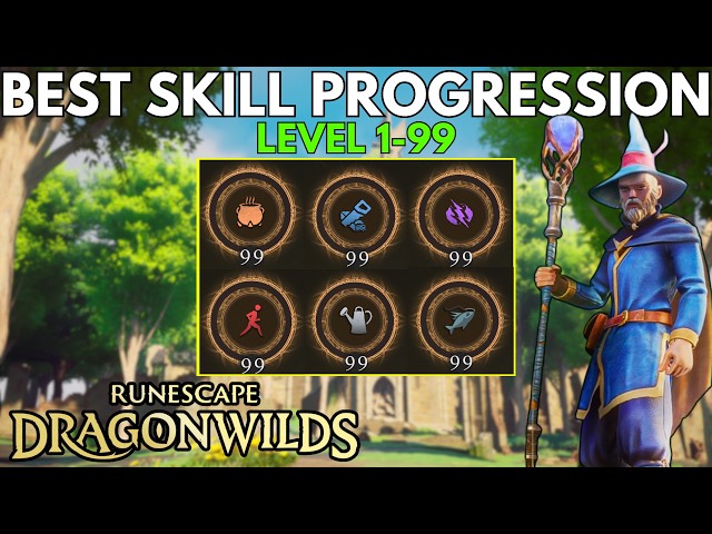 RuneScape Dragonwilds: All Skills level 1-99 Guide! (Efficient skill leveling)