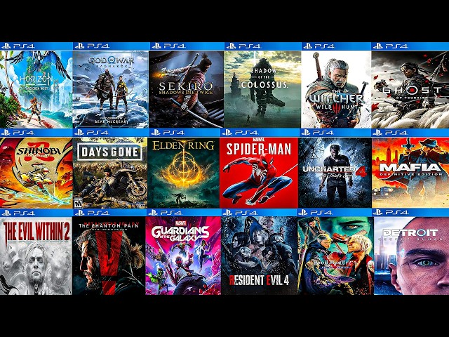 Top 20  Best PS4 STORY Games (Updated)
