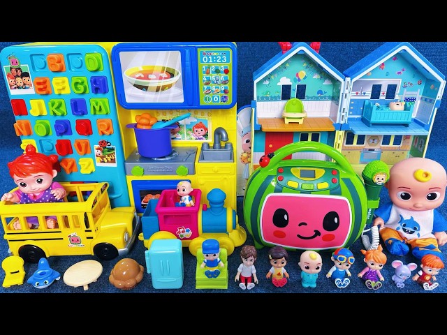 12 Minutes Satisfying with Unboxing Cocomelon Kitchen Playset, Sing Pad, Bus Toys Review ASMR