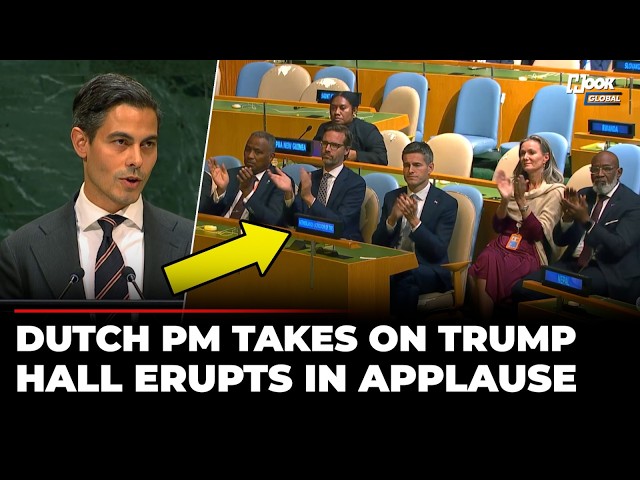 Dutch PM Rob Jetten Defies Trump at UNGA, His Blunt ICC Warning Draws Huge Applause