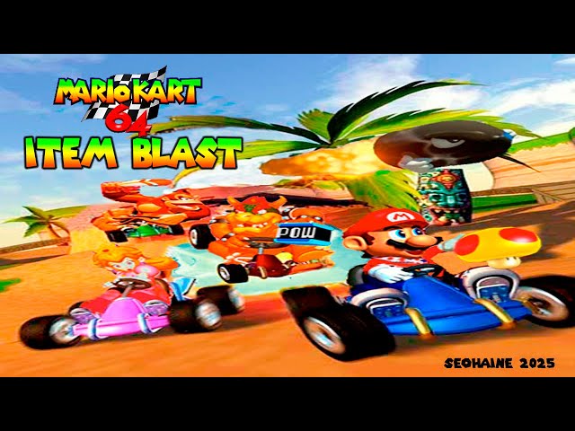 Mario Kart 64 ITEM BLAST Release v1.0  | Romhack/Mod