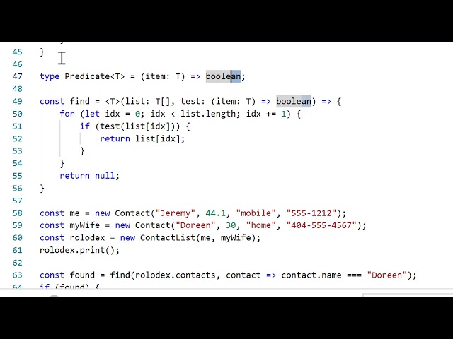 TypeScript for JavaScript Developers Part 9: Custom Types with Generics