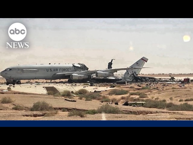 Images show damage to U.S. military assets from Iranian strikes