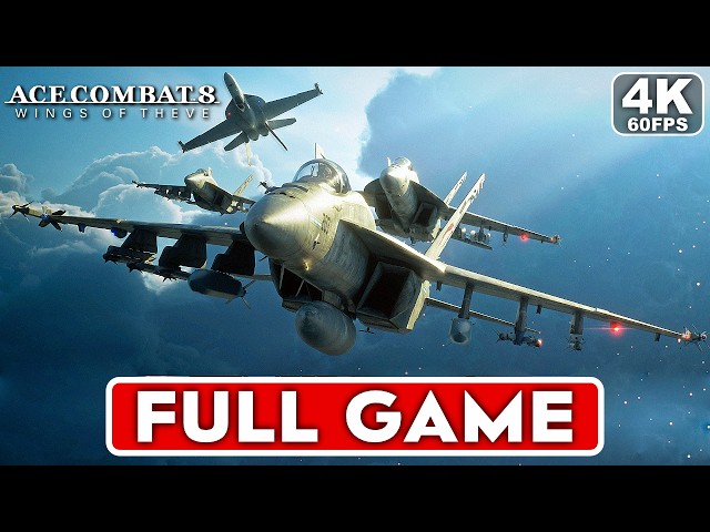 ACE COMBAT 8 Gameplay Walkthrough FULL GAME [4K 60FPS PS5 PRO] - No Commentary