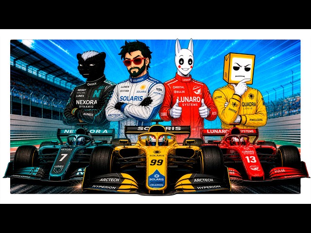 THE BIRTH OF NEW FORMULA 1 LEGENDS! A VERY UNUSUAL FORMULA 1 GAME (HILARIOUS, CO-OP)