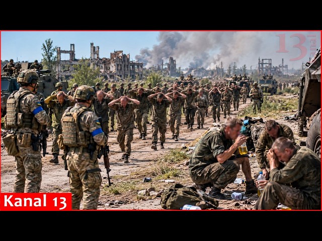 Russian army surrenders en masse to Ukrainians in Donbas: Russians drink urine without supplies