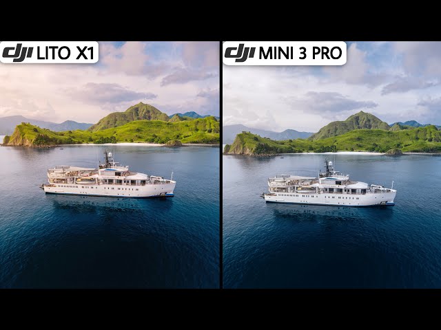 DJI Lito X1 VS DJI MINI 3 Pro | Camera Test & Comparison 