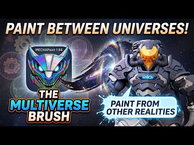 I Built a Brush That Paints Between Universes