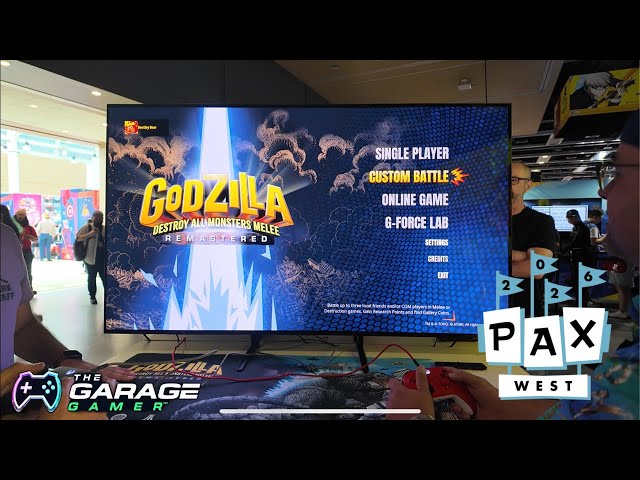 GODZILLA is BACK! Destroy All Monsters Melee Remastered FIRST GAMEPLAY (PAX West 2026)