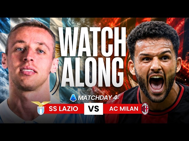 LAZIO vs AC MILAN Live Watchalong