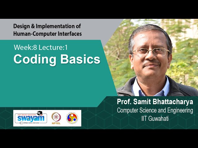 Lec 27: Coding Basics