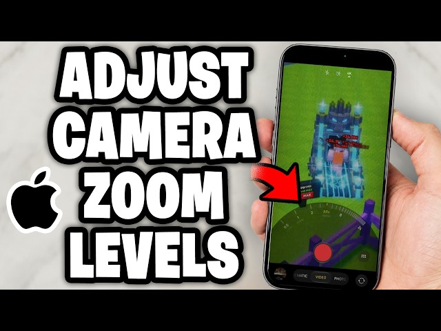 How To Zoom in and Out on iPhone Camera