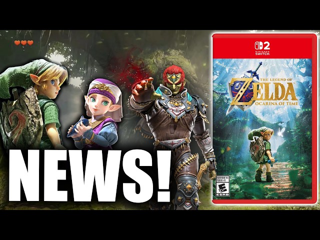 GREAT Zelda Ocarina of Time's Great News Just Dropped!