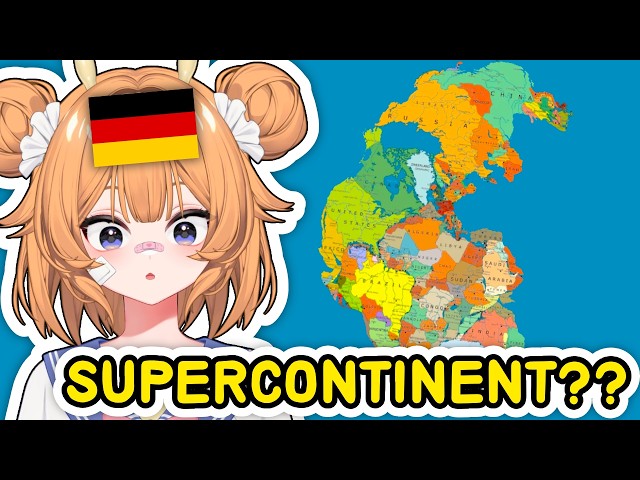 German Vtuber Reacts To MAP MEN | What will the world look like in 250 million years?