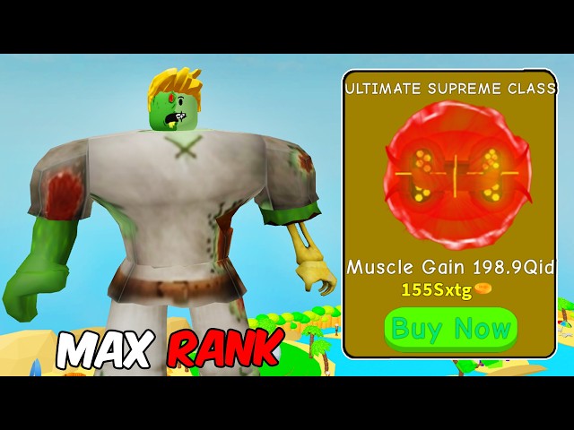 Lifting The BIGGEST WEIGHTS in Roblox Lifting Simulator 3! Ultimate Supreme Class