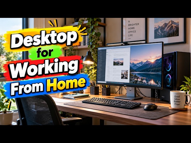 Desktop Computers for Working From Home