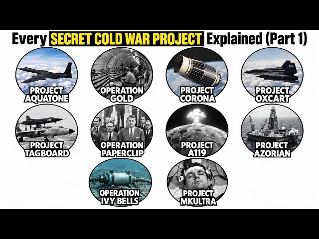 Secret Cold War Projects They Tried to Hide Explained In 6 Minutes (Part 1)