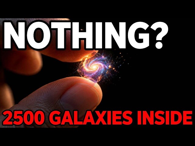 James Webb Stared at "Nothing" for 100 Hours — Look What It Found