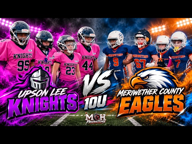 10U Upson-Lee Knights vs 10U Meriwether County Eagles | FULL GAME HIGHLIGHTS