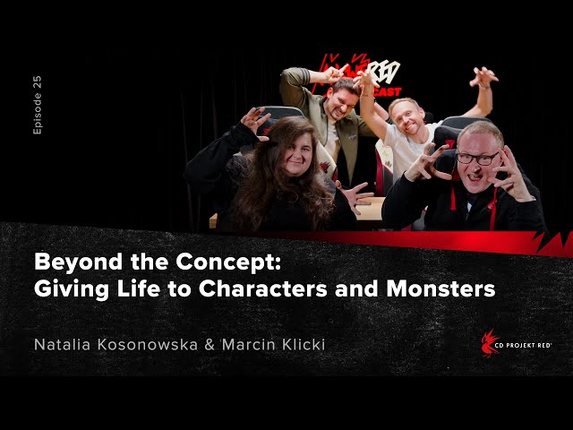 AnsweRED Podcast Episode 25 | Beyond the Concept: Giving Life to Characters and Monsters