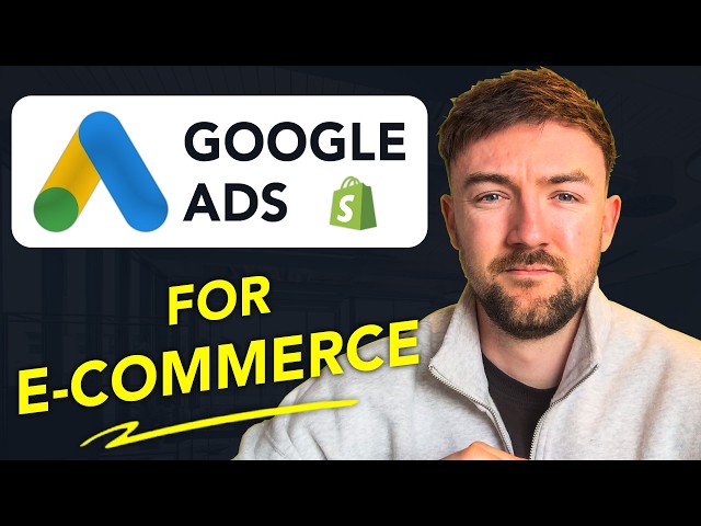 Google Ads for E-commerce Beginners (2026 Step-by-Step Guide)