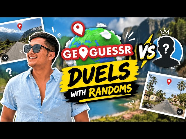Playing GeoGuessr Duels with RANDOMS LIVE! Stream #1