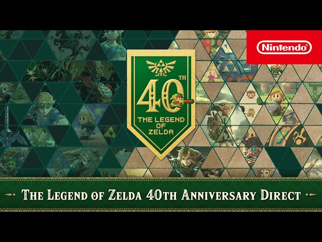 The Legend of Zelda 40th Anniversary Direct 9.8.2026