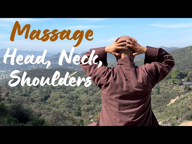 Massage Head, Neck, Shoulders | 10-Minute Qigong Massage to Relax and Sleep Well