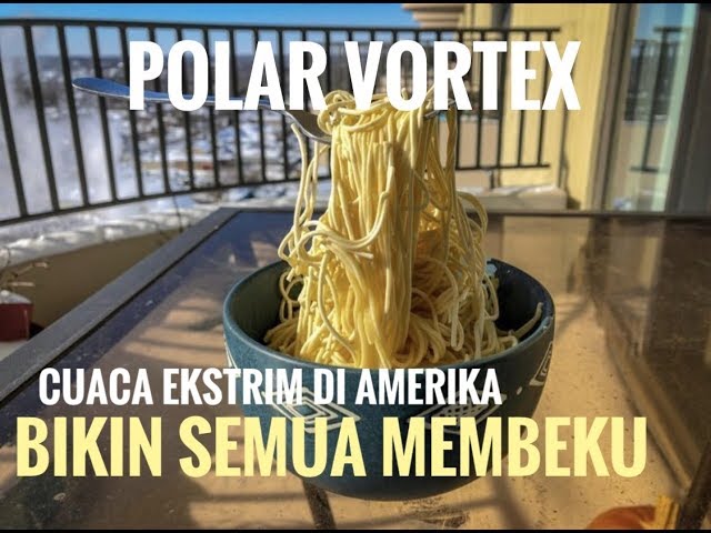 Polar Vortex, Cuaca Ekstrim di Amerika Hingga Semua Membeku