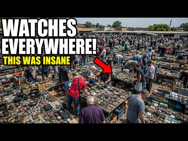 This Flea Market Was INSANE… Vintage Watches Everywhere! | Look What I Found!