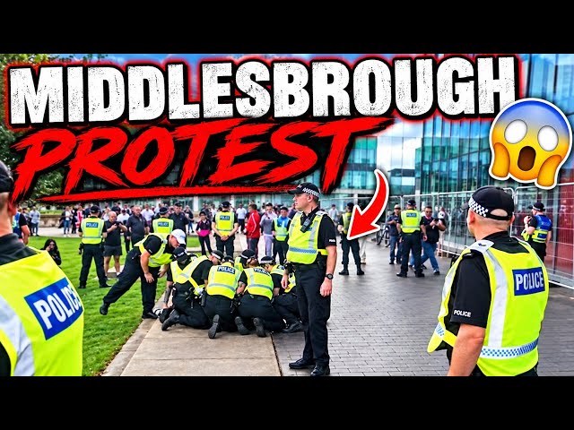 Middlesbrough Protest 