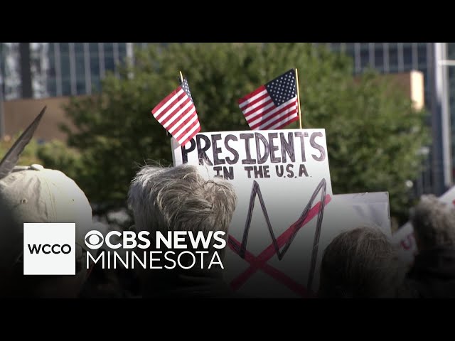 Minneapolis No Kings protest rallies people to vote in midterms
