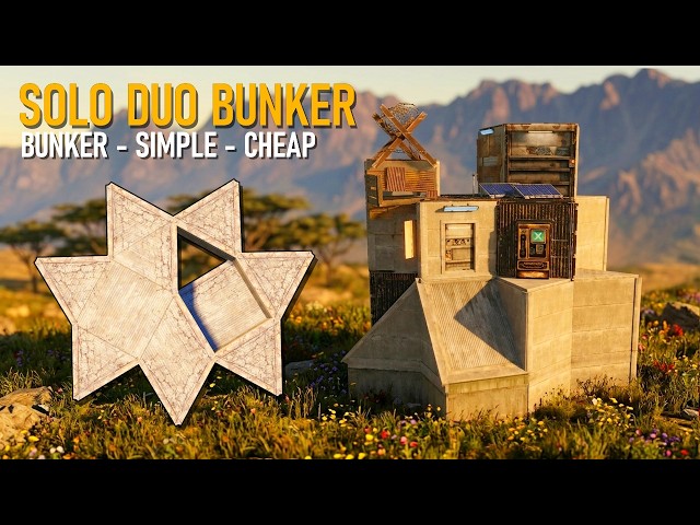 RUST SOLO DUO BASE DESIGN (I Built the PERFECT Solo Duo BASE in RUST)