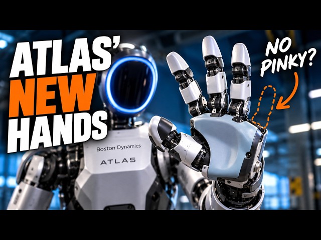 New hands for Atlas: fewer fingers, more power