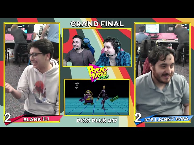 Pico Plus #17 Top 8 (Grand Finals): Blank (Zero Suit Samus) vs 9TB | Jonny Sosa (Wario)