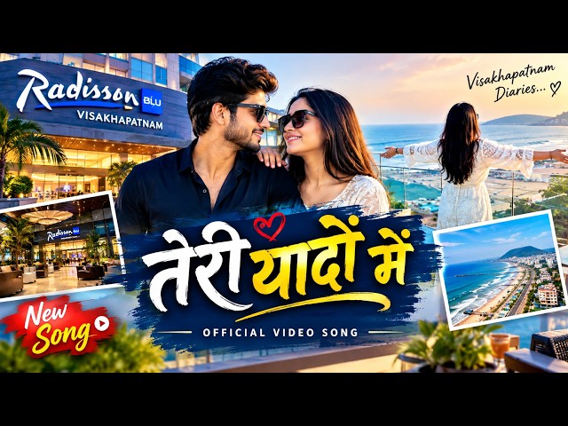 तेरी यादों में ❤️ | LIVE Song Shooting | Radisson Blu Visakhapatnam | New Hindi Song 2026