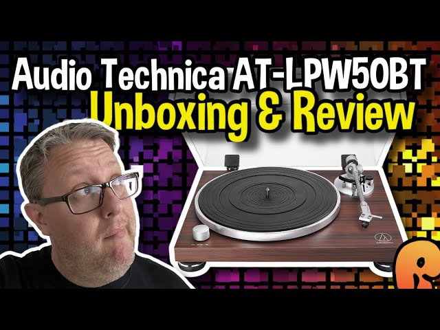 Audio Technica AT-LPW50BT - Unboxing & Review! #vinyl #turntable #fyp