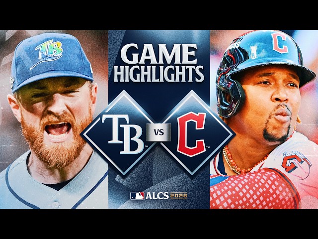 RAYS vs. GUARDIANS: ALCS Full Game 5 Highlights (October 18) | 2026 MLB Postseason