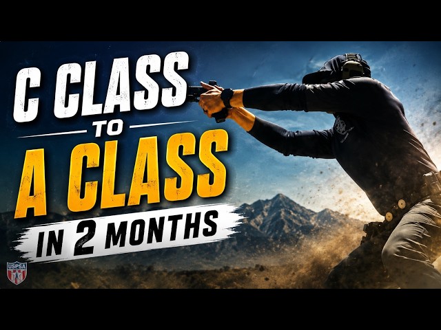 USPSA: C class to A class in 2 months...I’ll explain