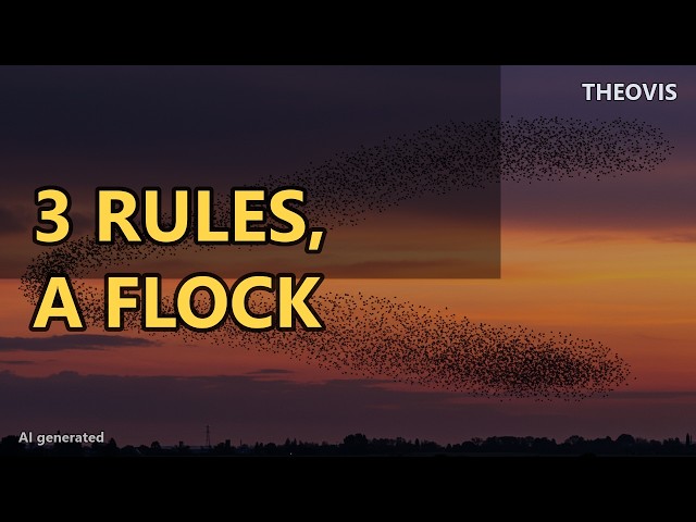Emergence & Non-Linear Dynamics — How Simple Rules Build Worlds No One Designed