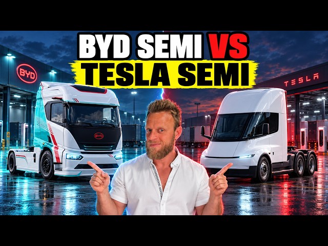 BYD's 1,000hp Semi Charges in 20 Minutes and Gets 1.2 Million Kilometre Battery