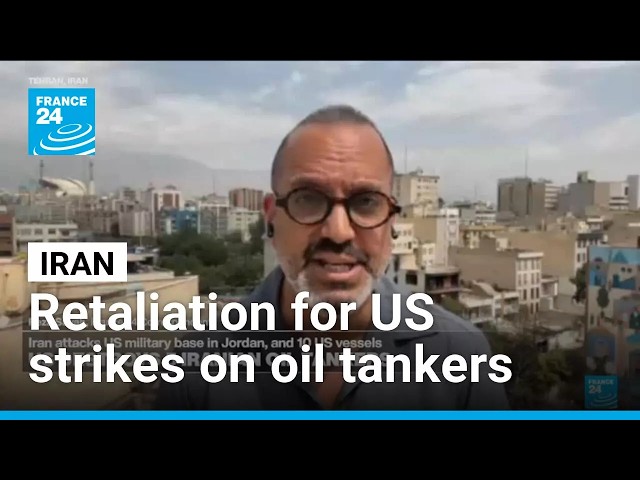 War in the Middle East: Iran attacks US base in Jordan, 10 US vessels • FRANCE 24 English