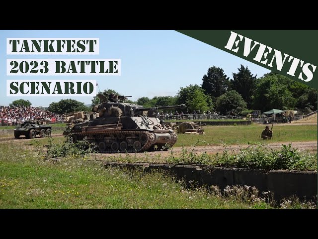 Tankfest 2023 battle scenario