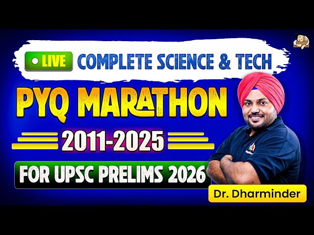 UPSC Science and Technology PYQ Marathon | 15 Years Prelims PYQ Analysis | How to revise for Science