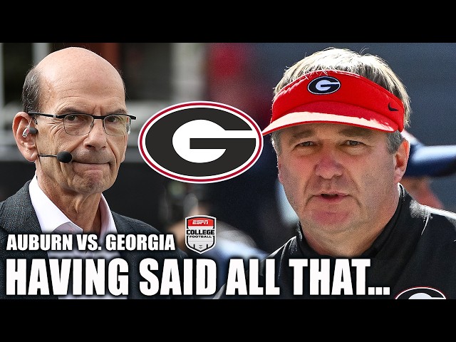 Auburn vs. Georgia REACTION: Finebaum is NOT worried for Georgia yet… | The Matt Barrie Show