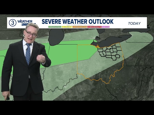 Cleveland area weather forecast: Mid-week storms